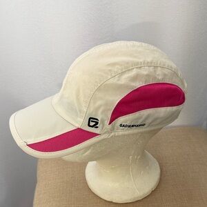 Women's Sporty Pink and Cream Hat